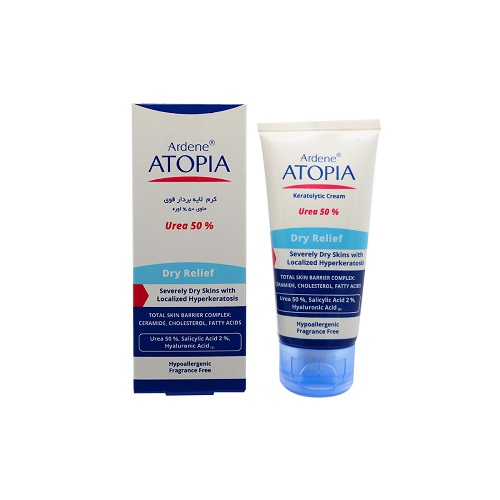 کرم لایه بردار قوی اوره 50 درصد درای ریلیف آردن آتوپیا