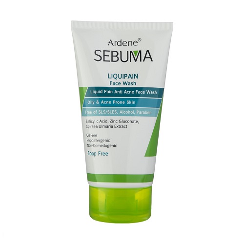 مایع شستشوی صورت مدل LIQUIPAIN مناسب پوست چرب آردن سبوما