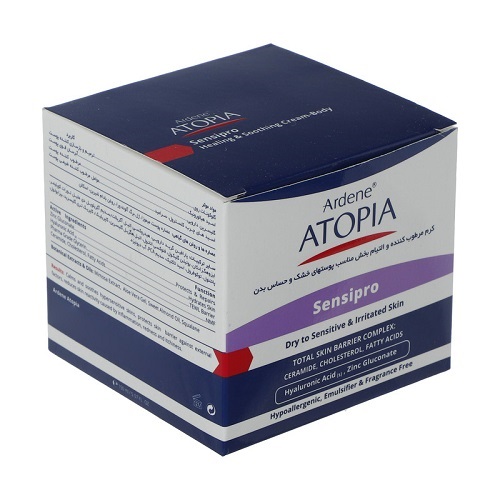 کرم مرطوب کننده و التیام بخش پوستهای خشک و حساس سنسی پرو آردن آتوپیا 150 میل - Image 3