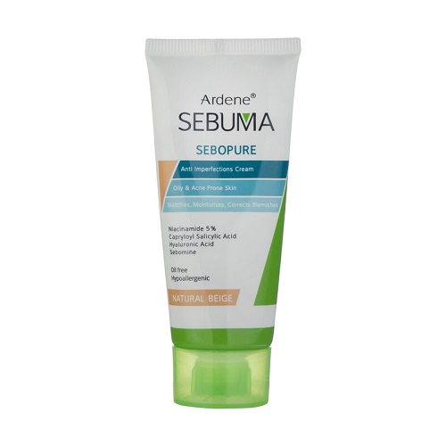 کرم یکنواخت کننده رنگی بژ طبیعی آردن سبوما