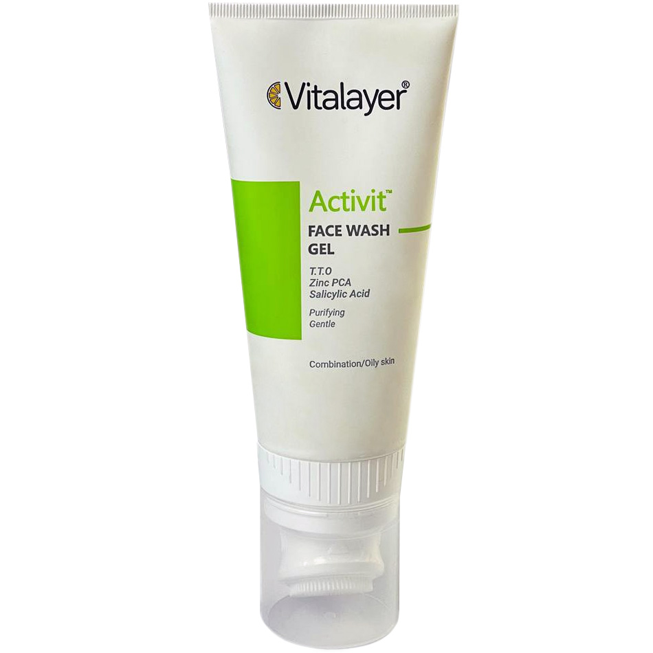 ژل شستشوی صورت اکتی‌ویت ویتالیر