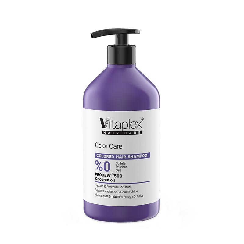 شامپو ویتاپلکس مناسب موهای رنگ‌شده (بنفش) 500 میل