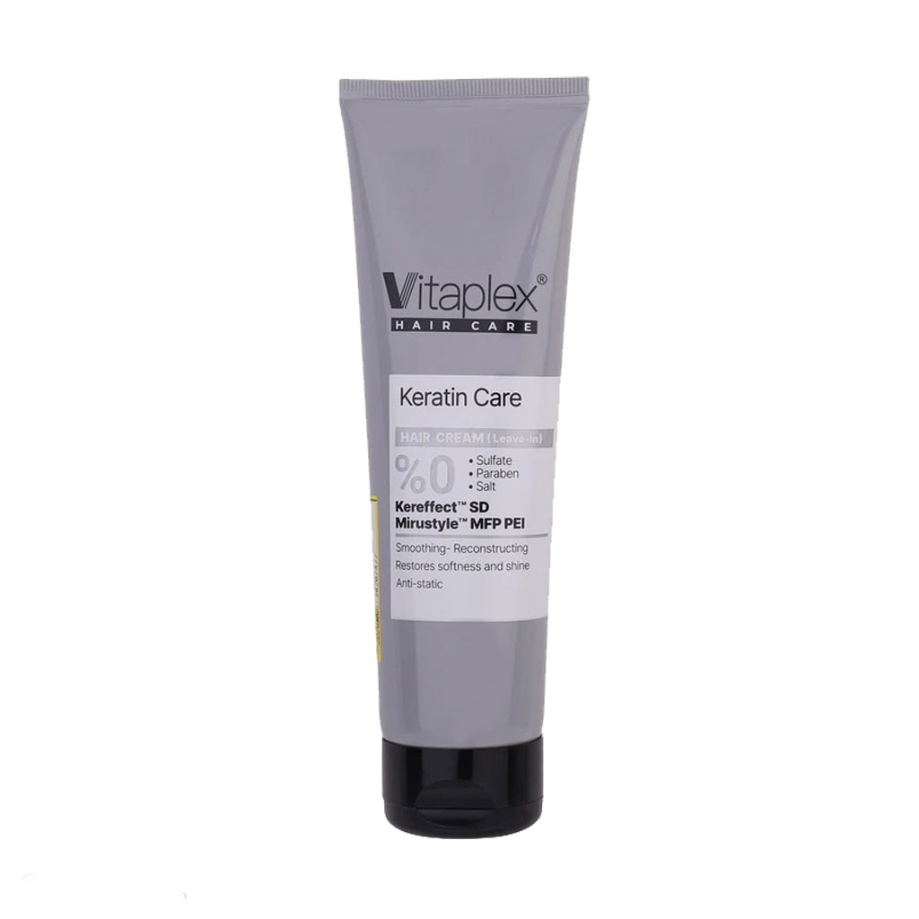 کرم ترمیم کننده موهای کراتین شده ویتاپلکس (نقره ای)