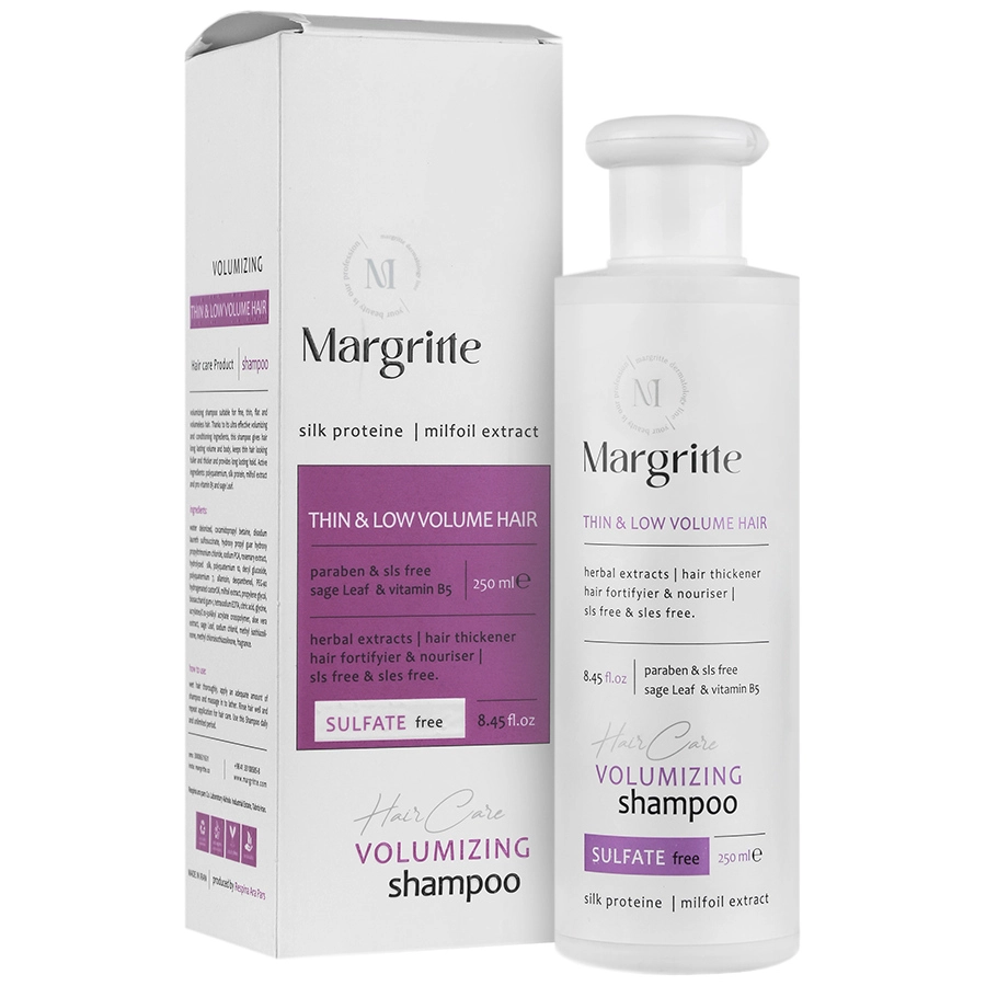 شامپو حجم دهنده موهای نازک و کم حجم مارگریت